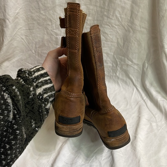 Sorel Major Pull On Boot | mid calf leather boot - Picture 6 of 12